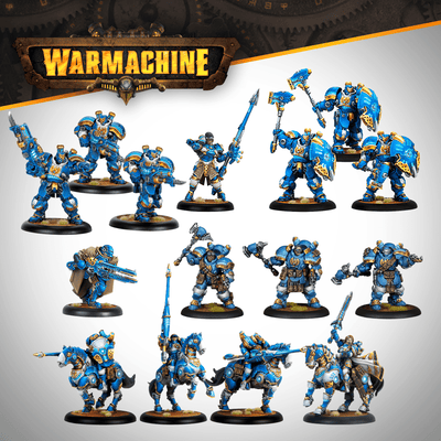 Warmachine Cygnar Storm Legion Auxiliary Expansion box art