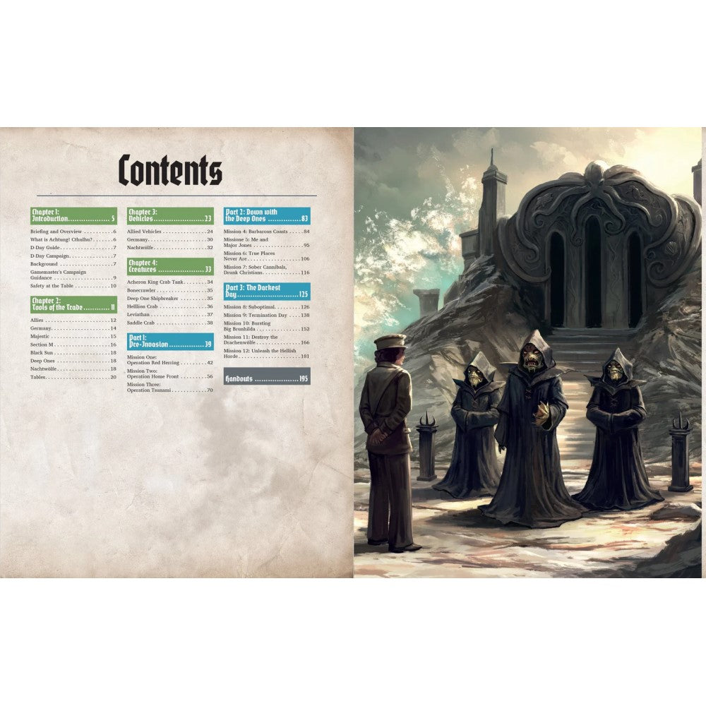Achtung! Cthulhu 2d20 - D-Day: The Darkest Day