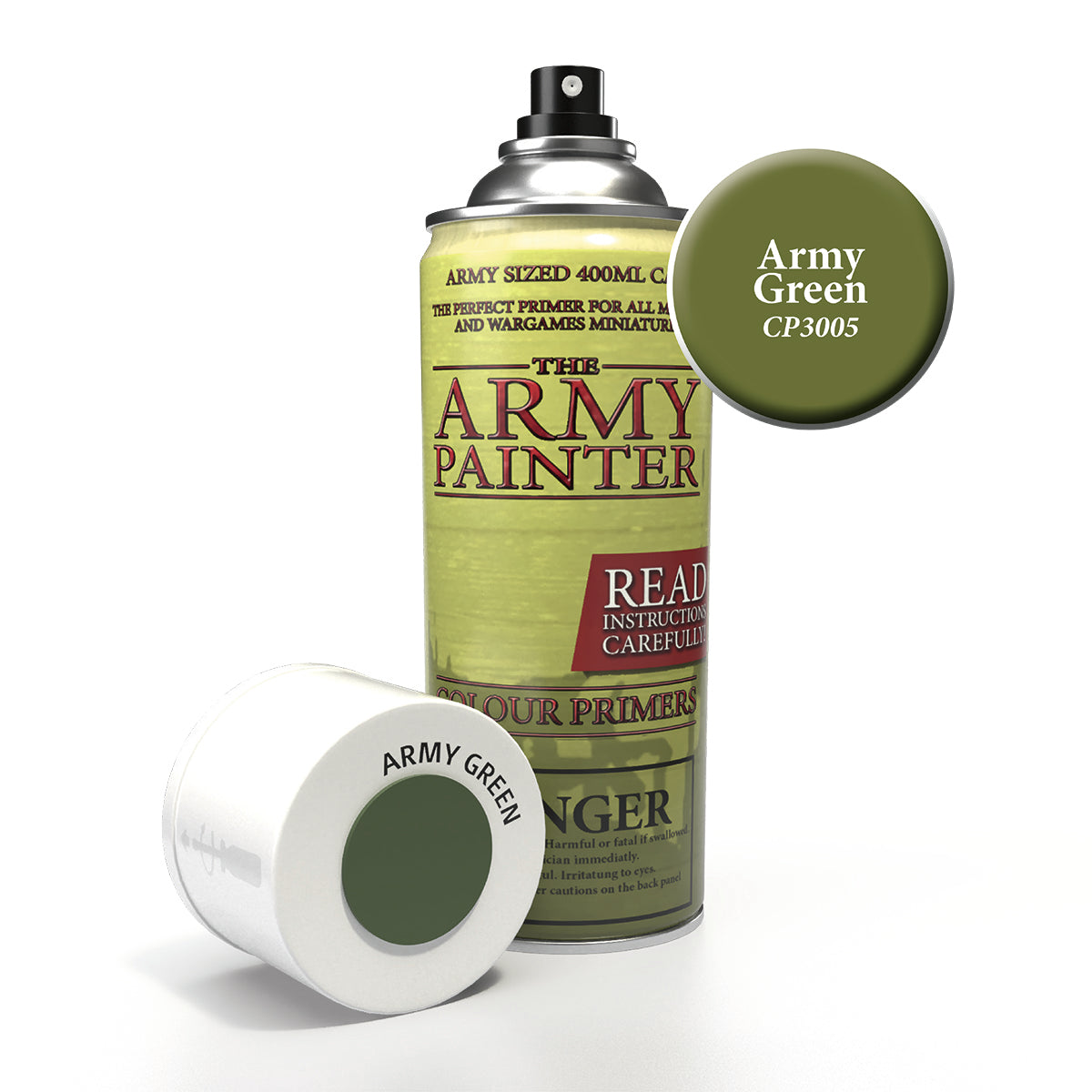 Army Painter Aerosol Spray Primer - Army Green 400ml