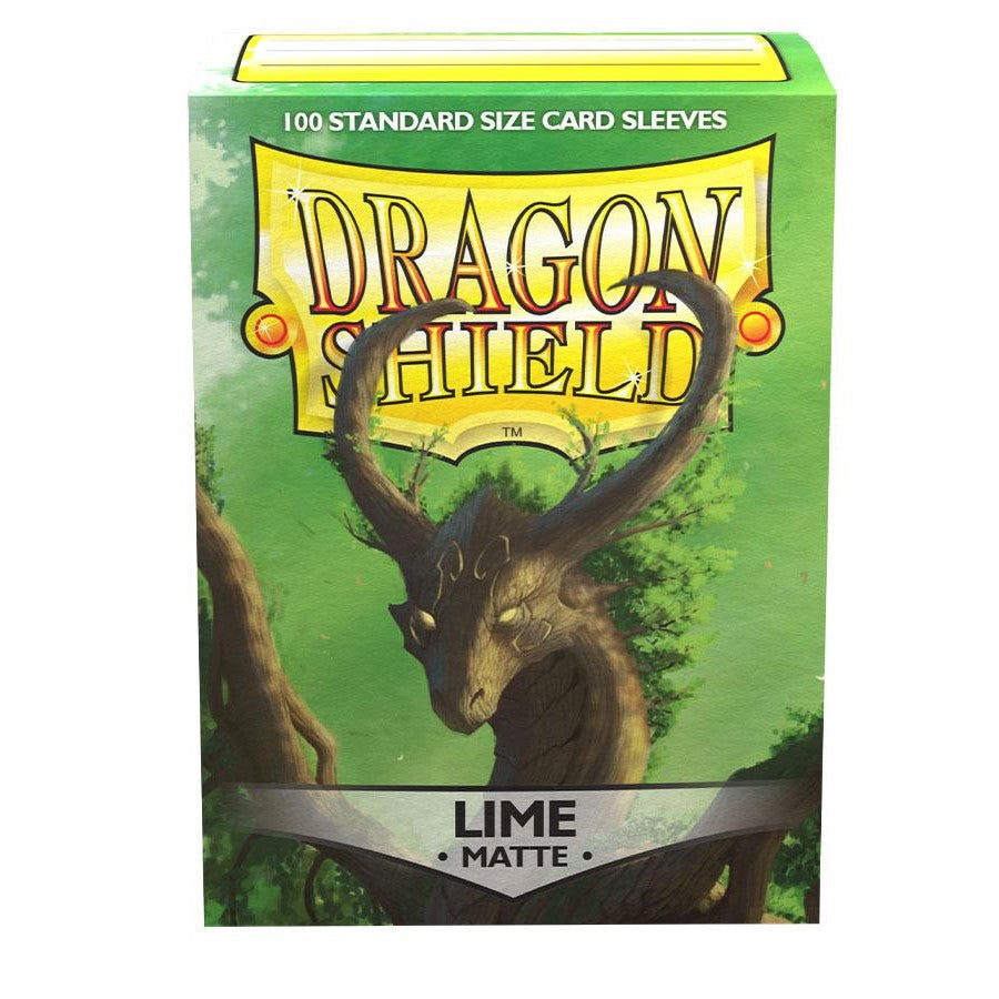 Dragon Shield: Sleeves – Matte – Lime
