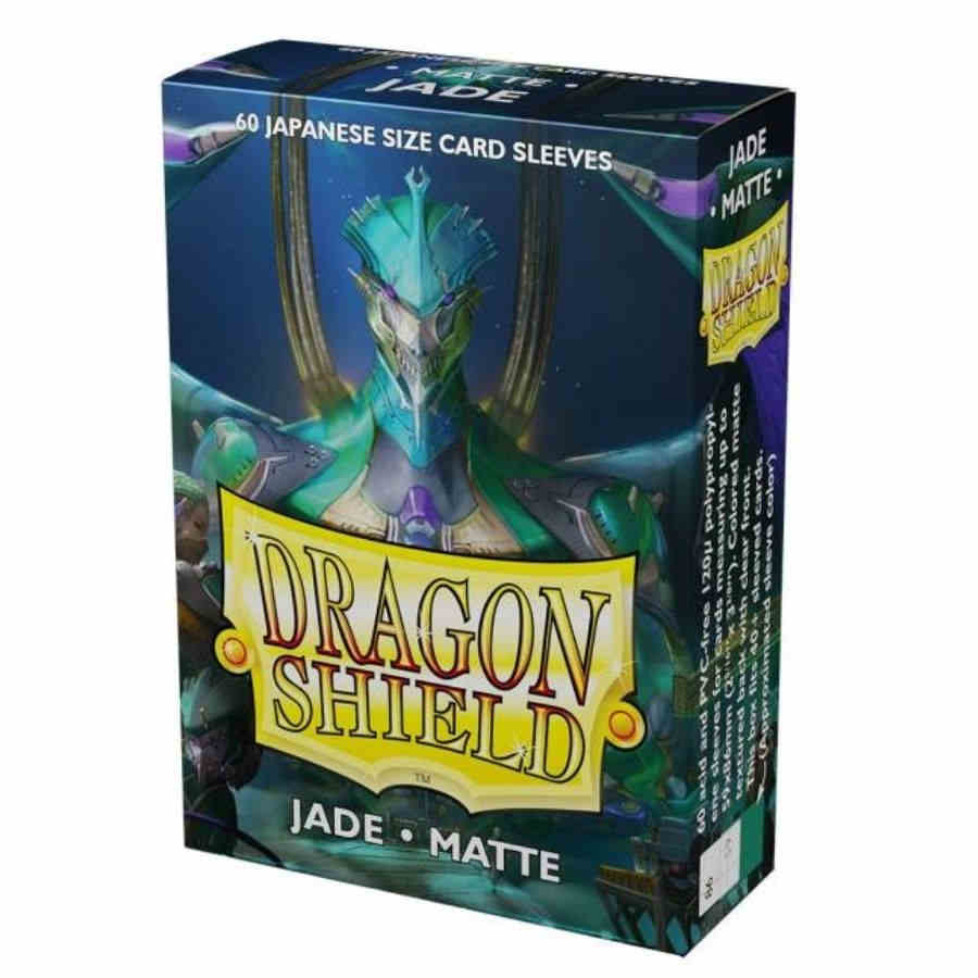 Dragon Shield: Japanese Size Sleeves – Matte – Jade
