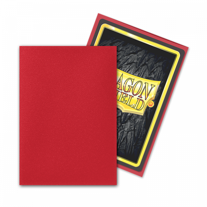 Dragon Shield: Japanese Size Sleeves – Matte – Ruby