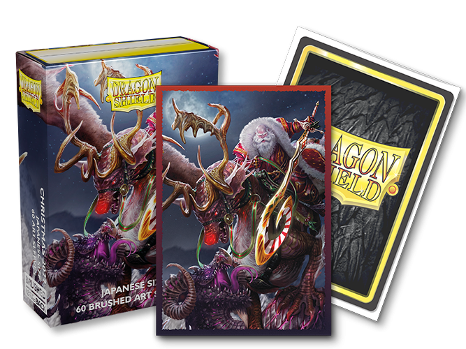 Dragon Shield: Japanese Size Sleeves – Brushed Art – Christmas 2022