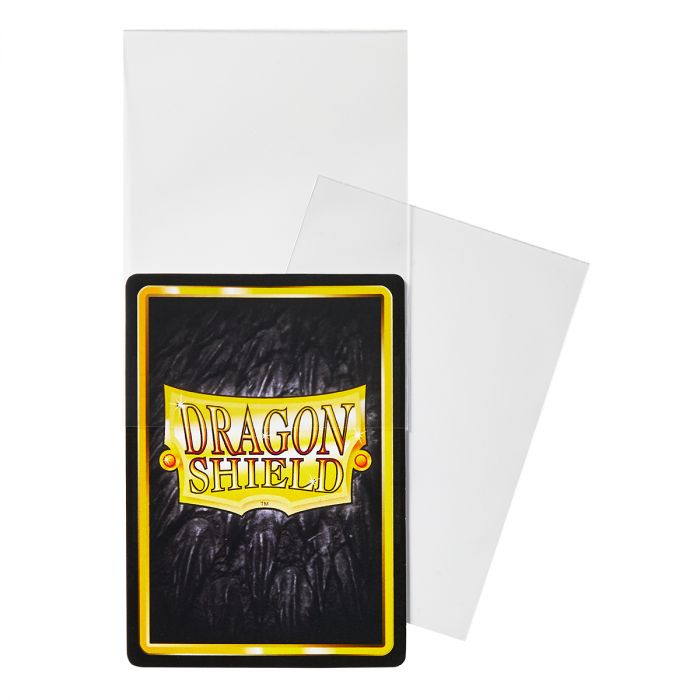 Dragon Shield: Perfect Fit Japanese Size Inner Sleeves – Clear