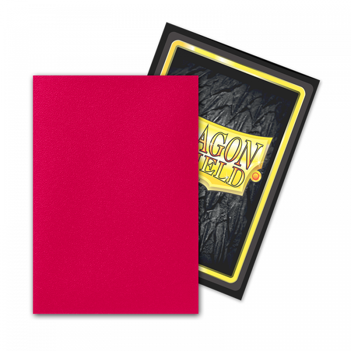 Dragon Shield: Japanese Size Sleeves – Matte Dual – Fury (Alaric, Crimson King)