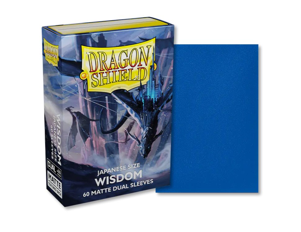 Dragon Shield: Japanese Size Sleeves – Matte Dual – Wisdom