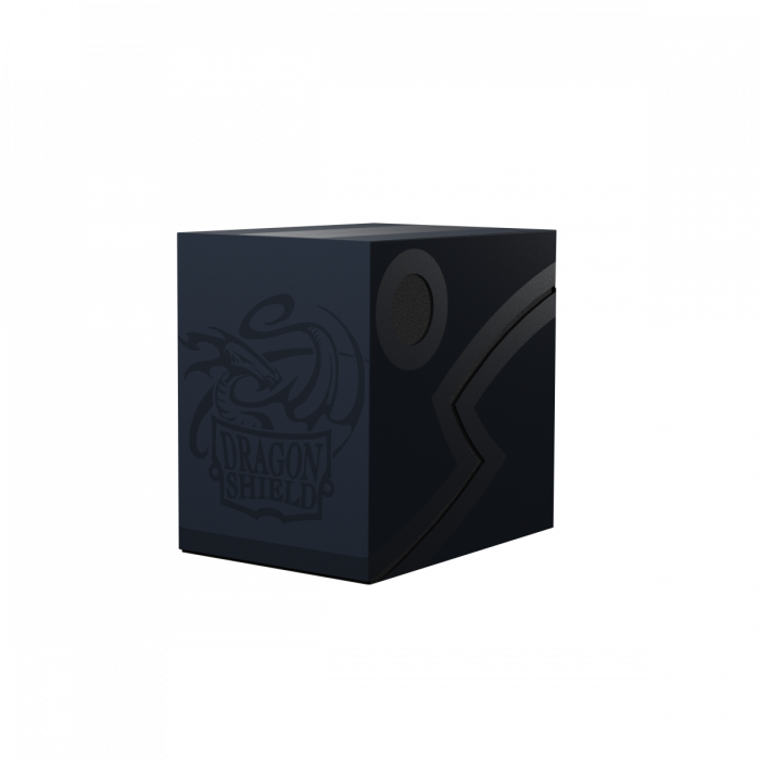 Dragon Shield: Deck Box – Double Shell – Midnight Blue/Black