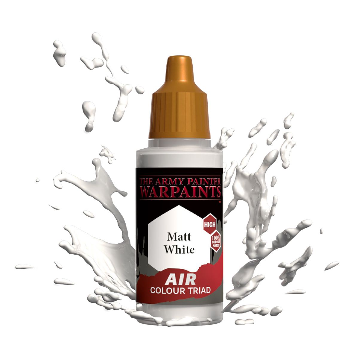 Army Painter - Warpaints Air - Matt White Acrylic Paint 18ml