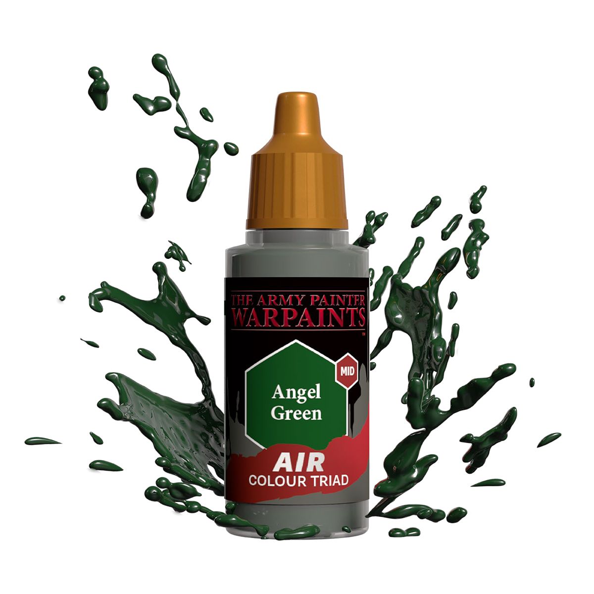 Army Painter - Warpaints Air - Angel Green Acrylic Paint 18ml