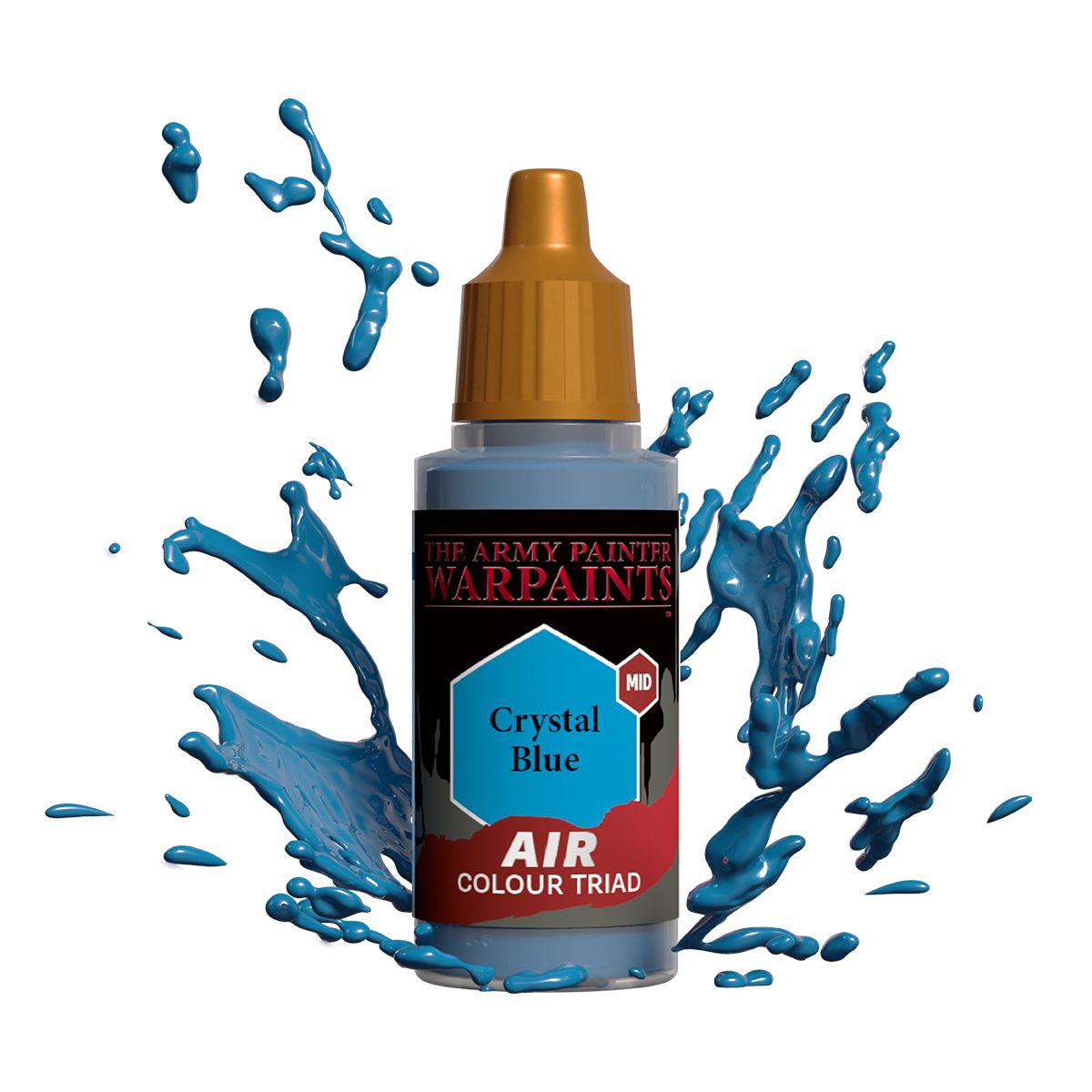 Army Painter - Warpaints Air - Crystal Blue Acrylic Paint 18ml