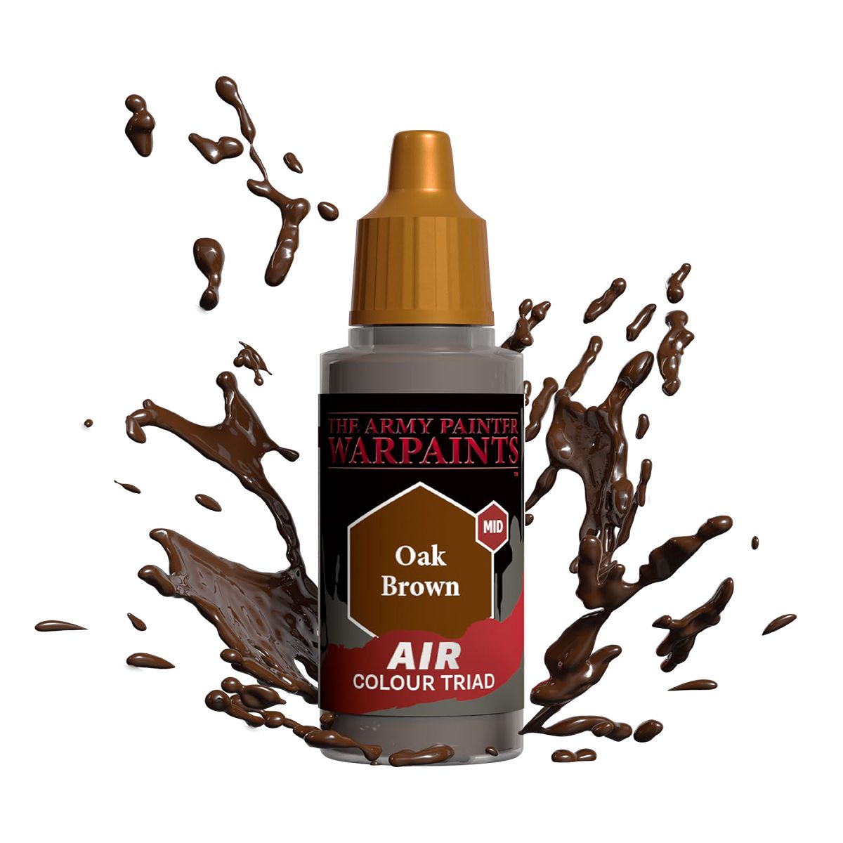 Army Painter - Warpaints Air - Oak Brown Acrylic Paint 18ml