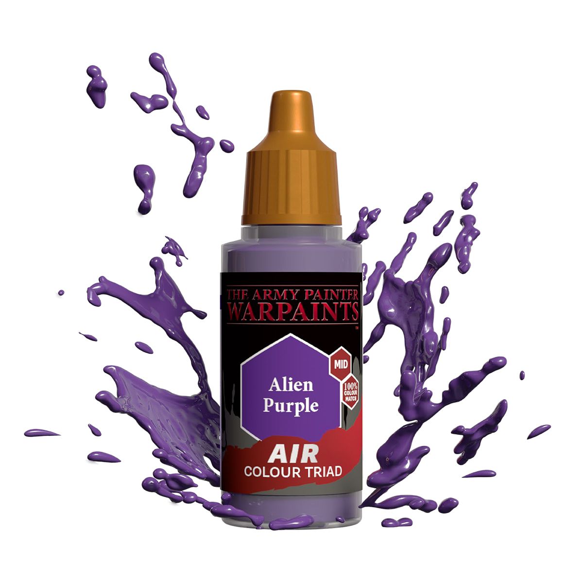 Army Painter - Warpaints Air - Alien Purple Acrylic Paint 18ml