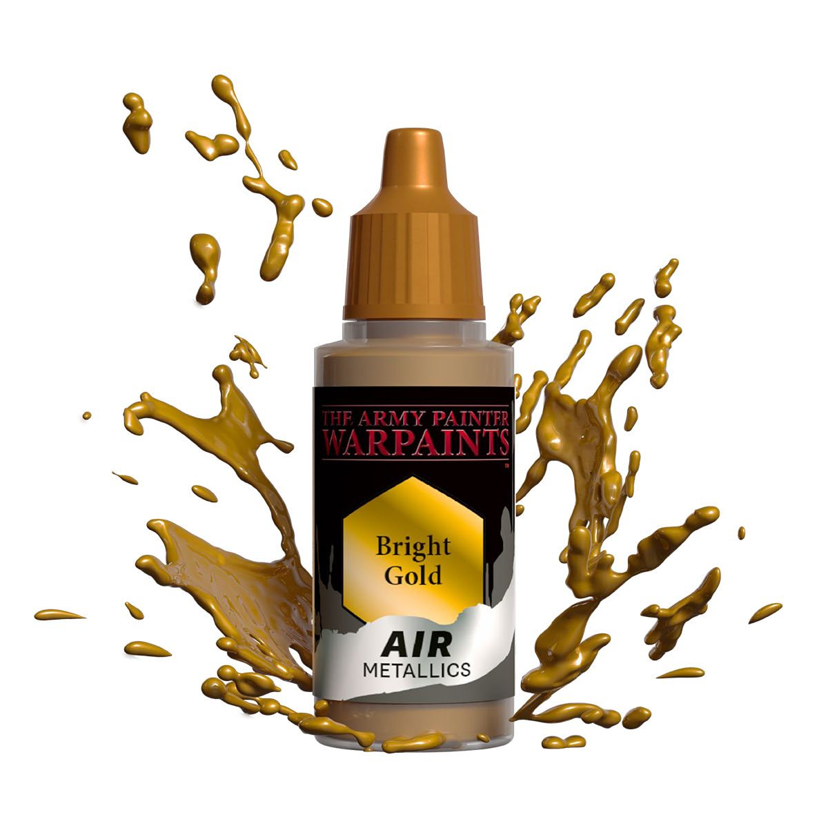 Army Painter - Metallics - Air Bright Gold Acrylic Paint 18ml