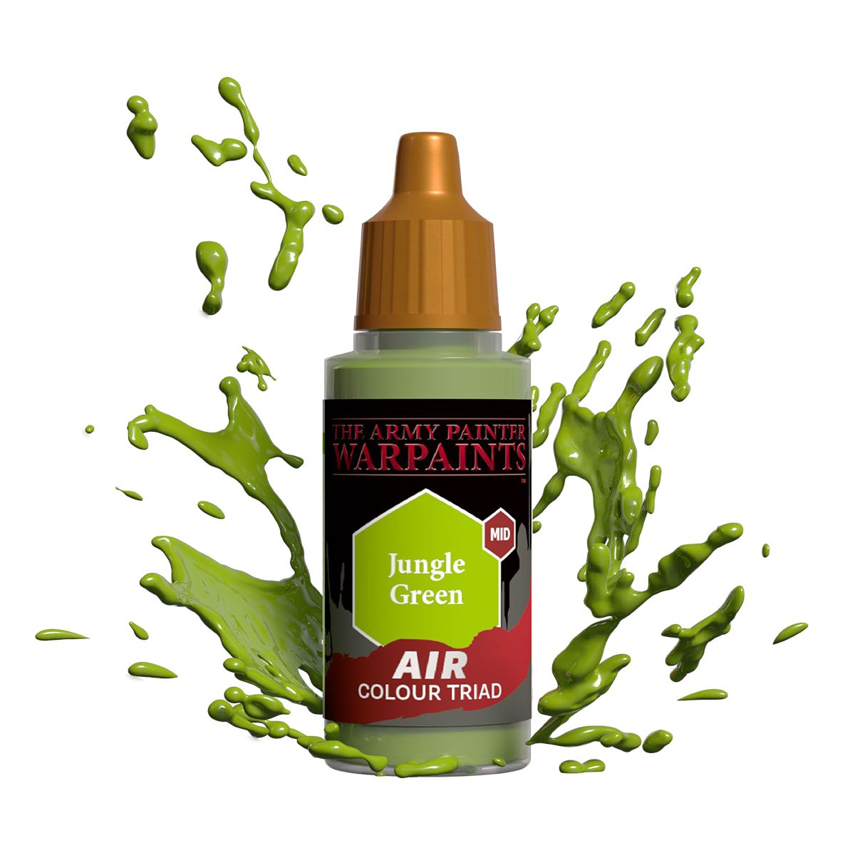 Army Painter - Warpaints Air - Jungle Green Acrylic Paint 18ml