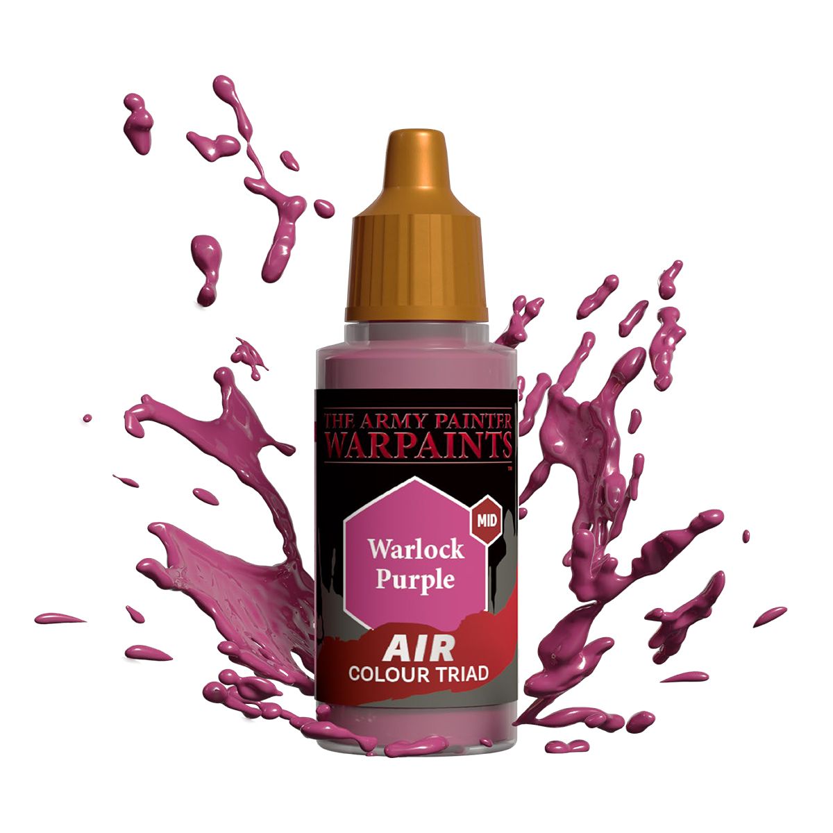 Army Painter - Warpaints Air - Warlock Purple Acrylic Paint 18ml