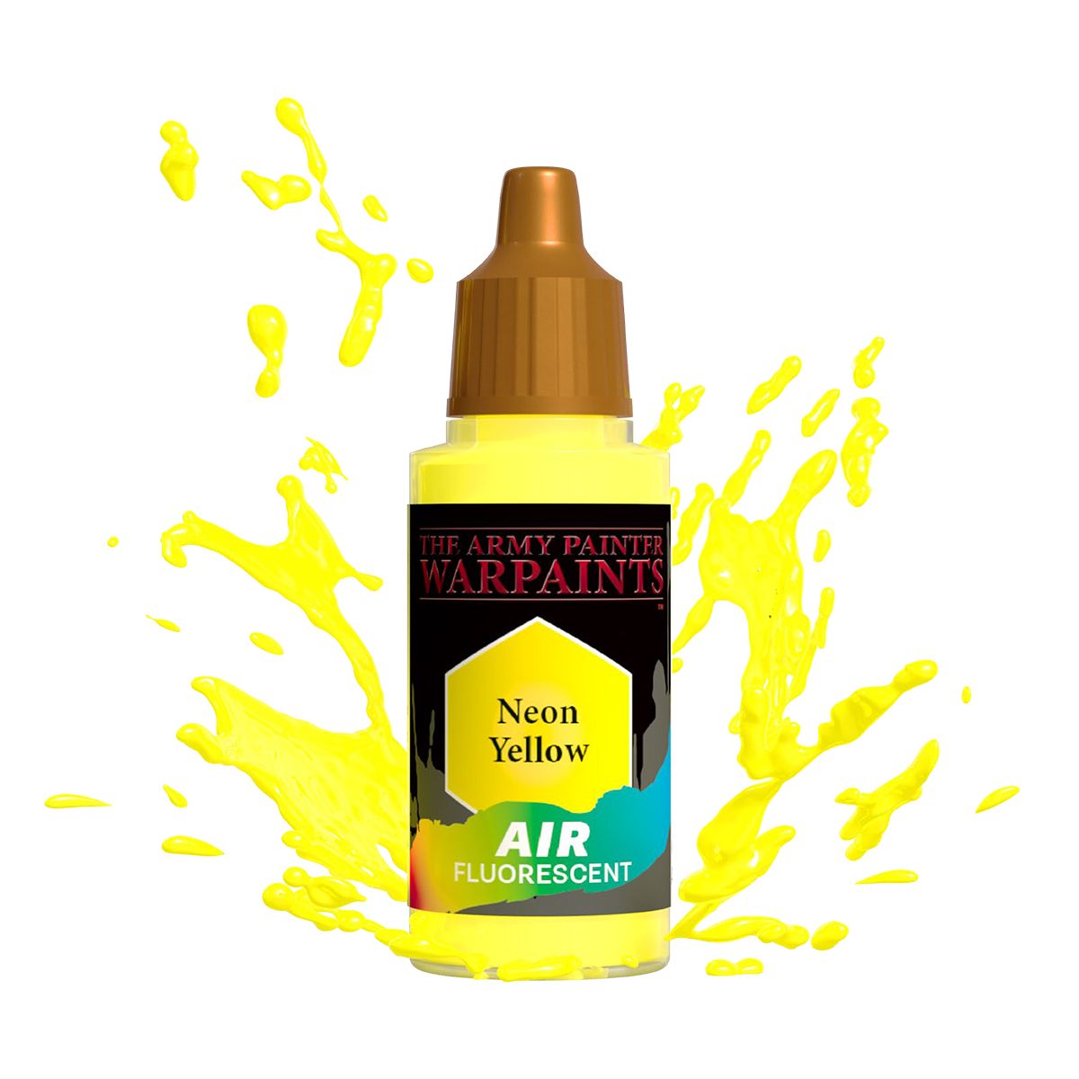 Army Painter - Metallics - Air Neon Yellow Fluo Acrylic Paint 18ml