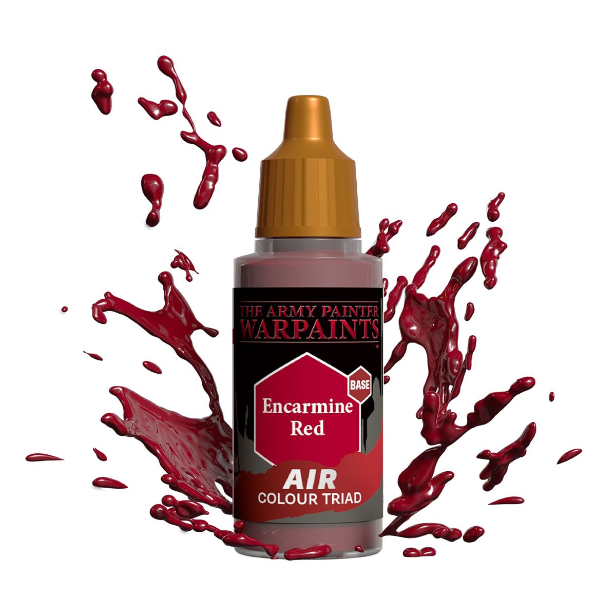 Army Painter - Warpaints Air - Encarmine Red Acrylic Paint 18ml