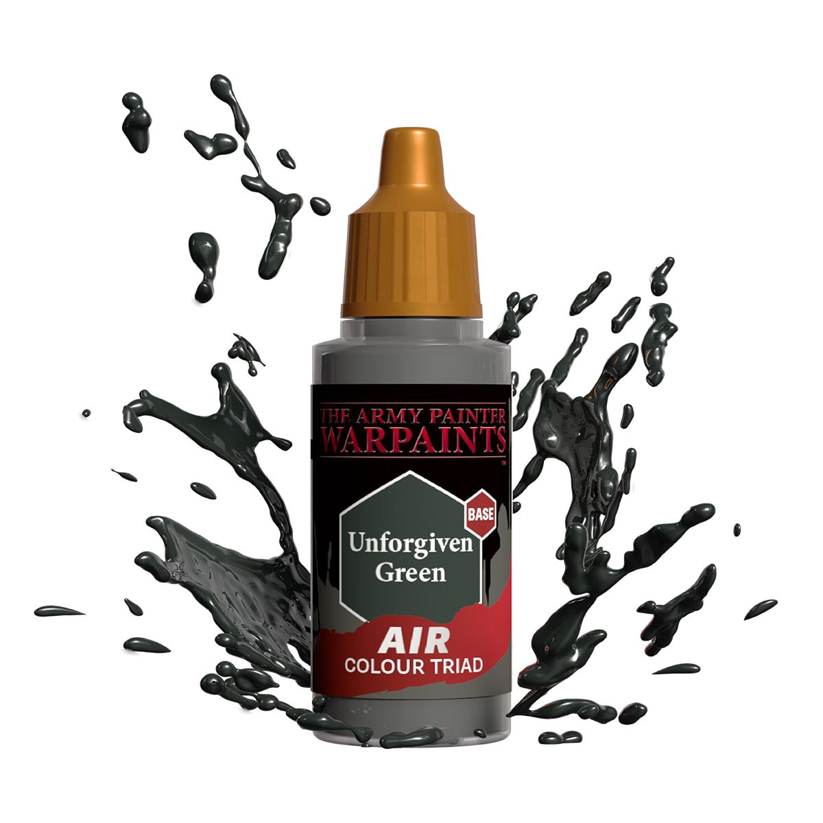 Army Painter - Warpaints Air - Unforgiven Green Acrylic Paint 18ml