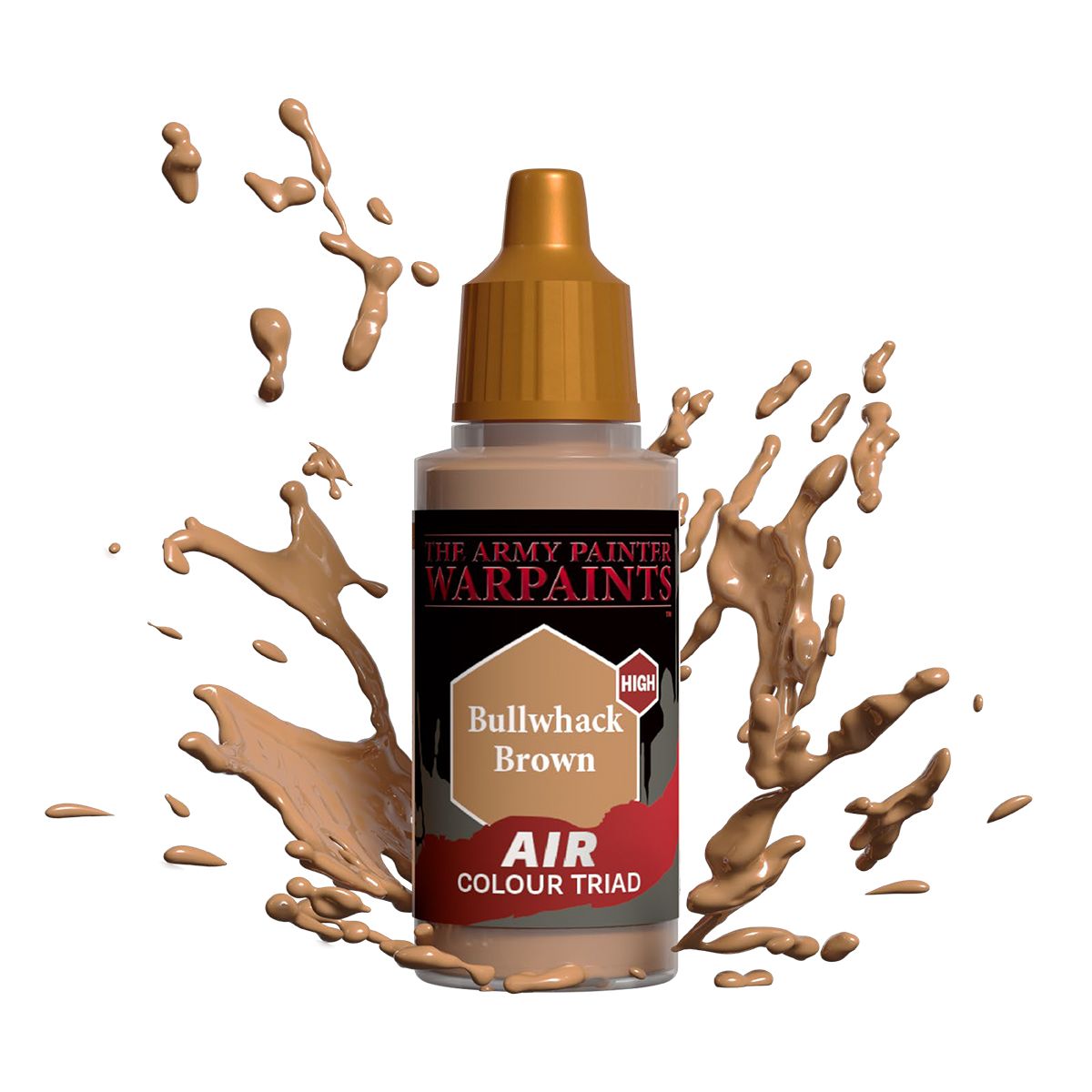 Army Painter - Warpaints Air - Bullwhack Brown Acrylic Paint 18ml