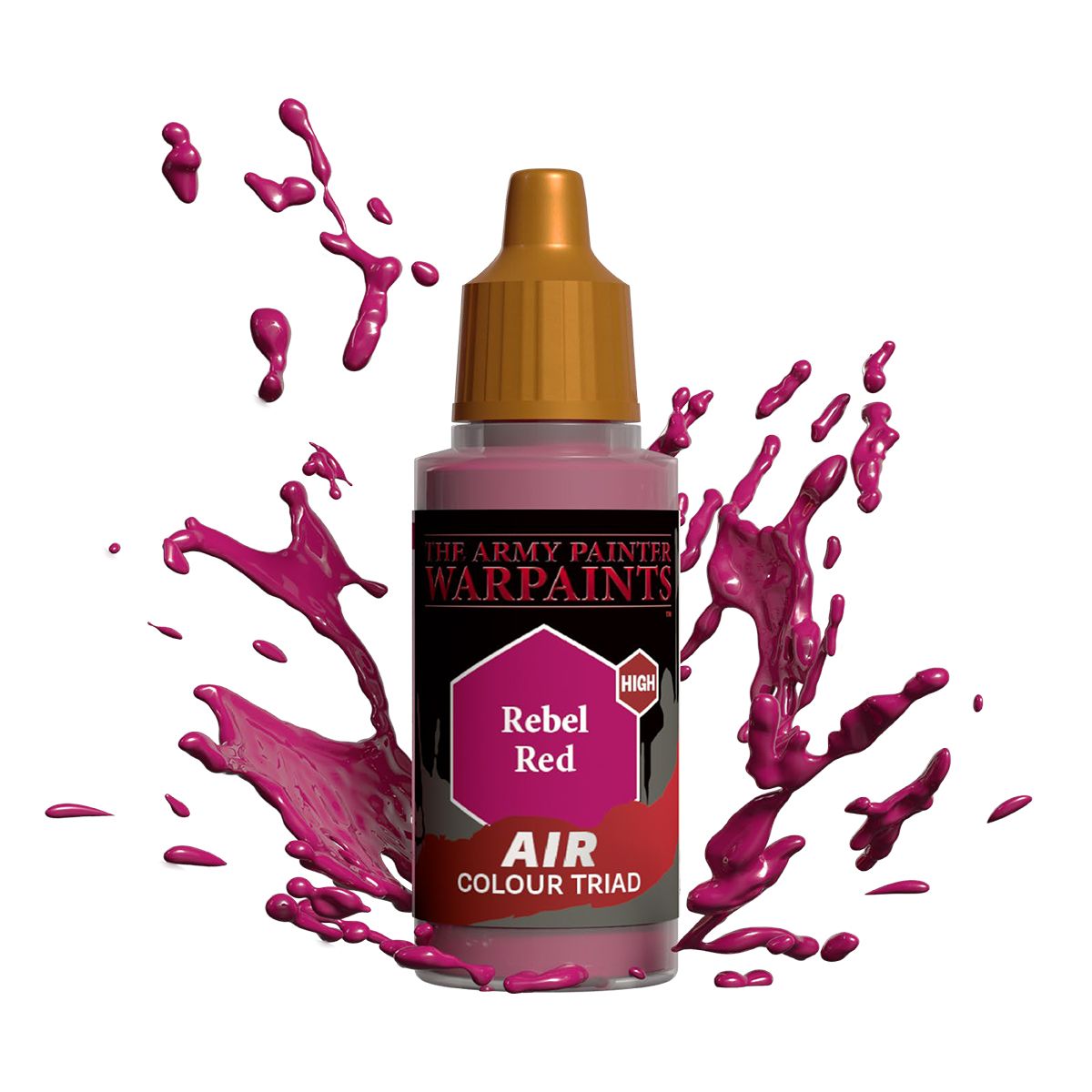 Army Painter - Warpaints Air - Rebel Red Acrylic Paint 18ml