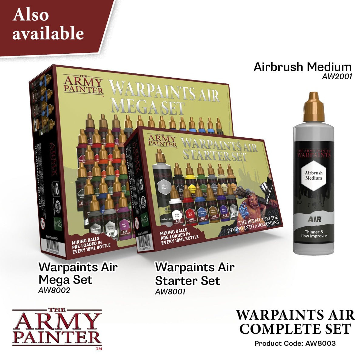 Army Painter - Warpaints Air - Complete Set