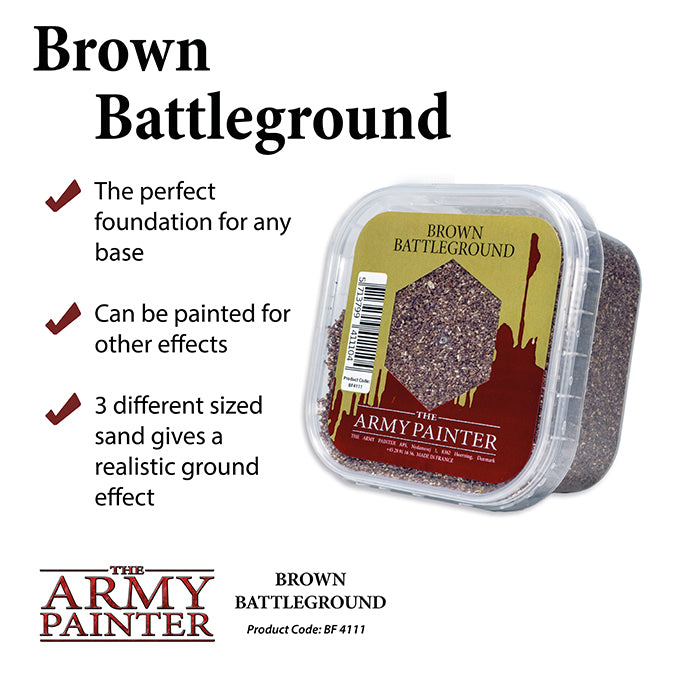 Army Painter - Basing - Brown Battleground