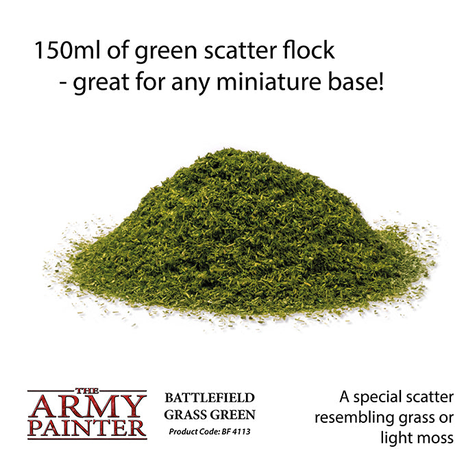 Army Painter - Basing - Grass Green Flock