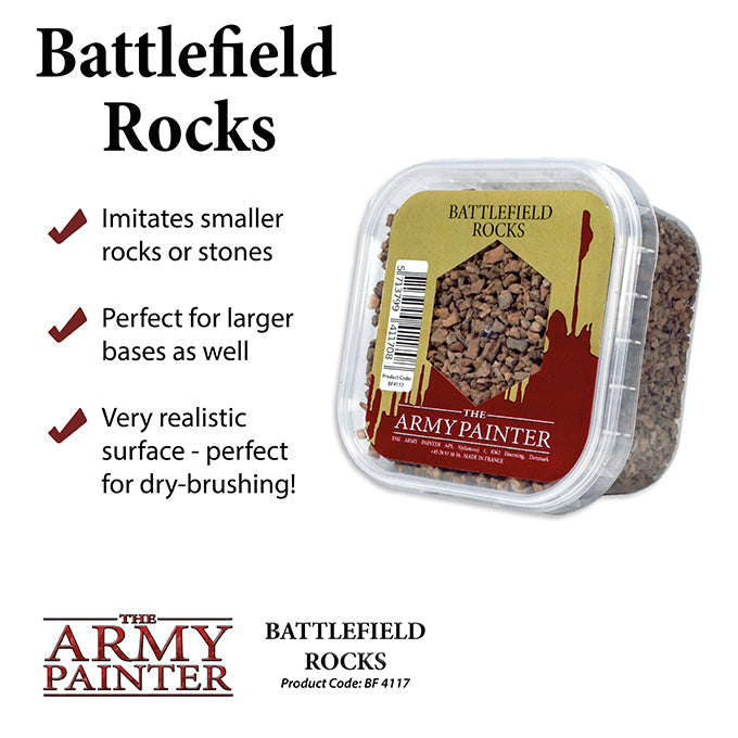 Army Painter - Basing - Battlefield Rocks