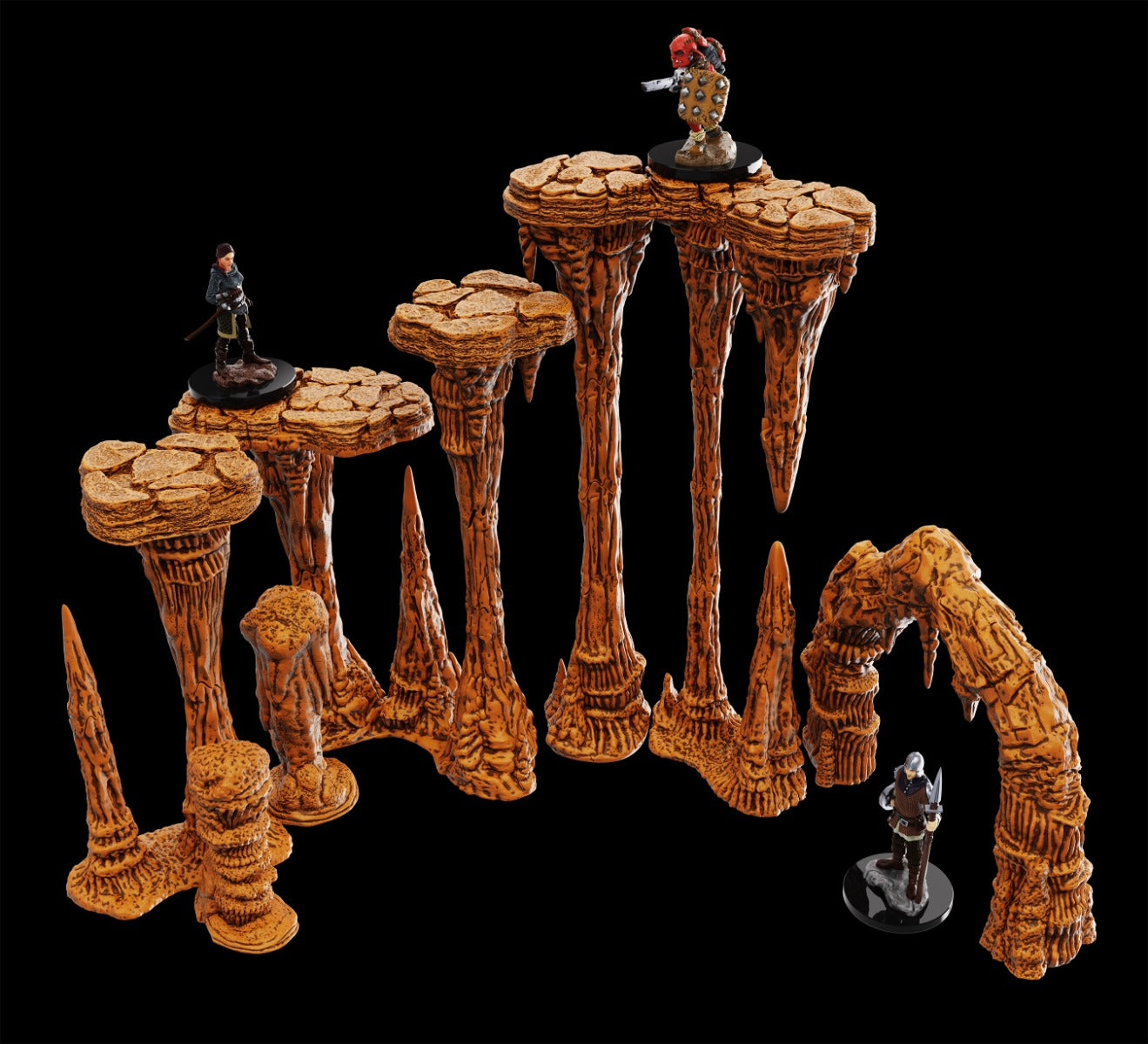 WarLock Tiles Accessory Stalactites & Stalagmites