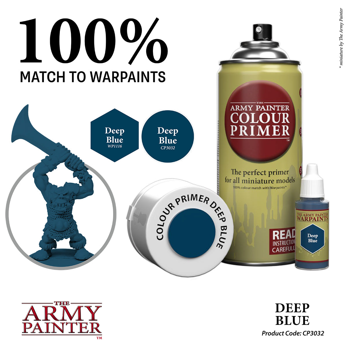Army Painter Aerosol Spray Primer Splash Release 2022 - Deep Blue 400ml