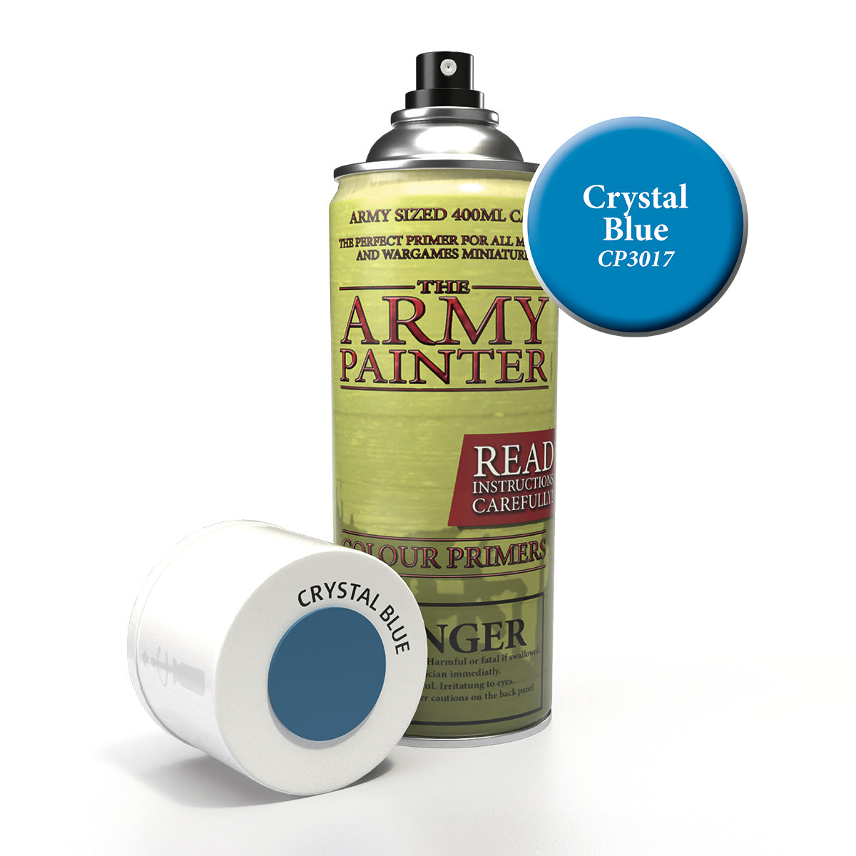 Army Painter Aerosol Spray Primer - Crystal Blue 400ml