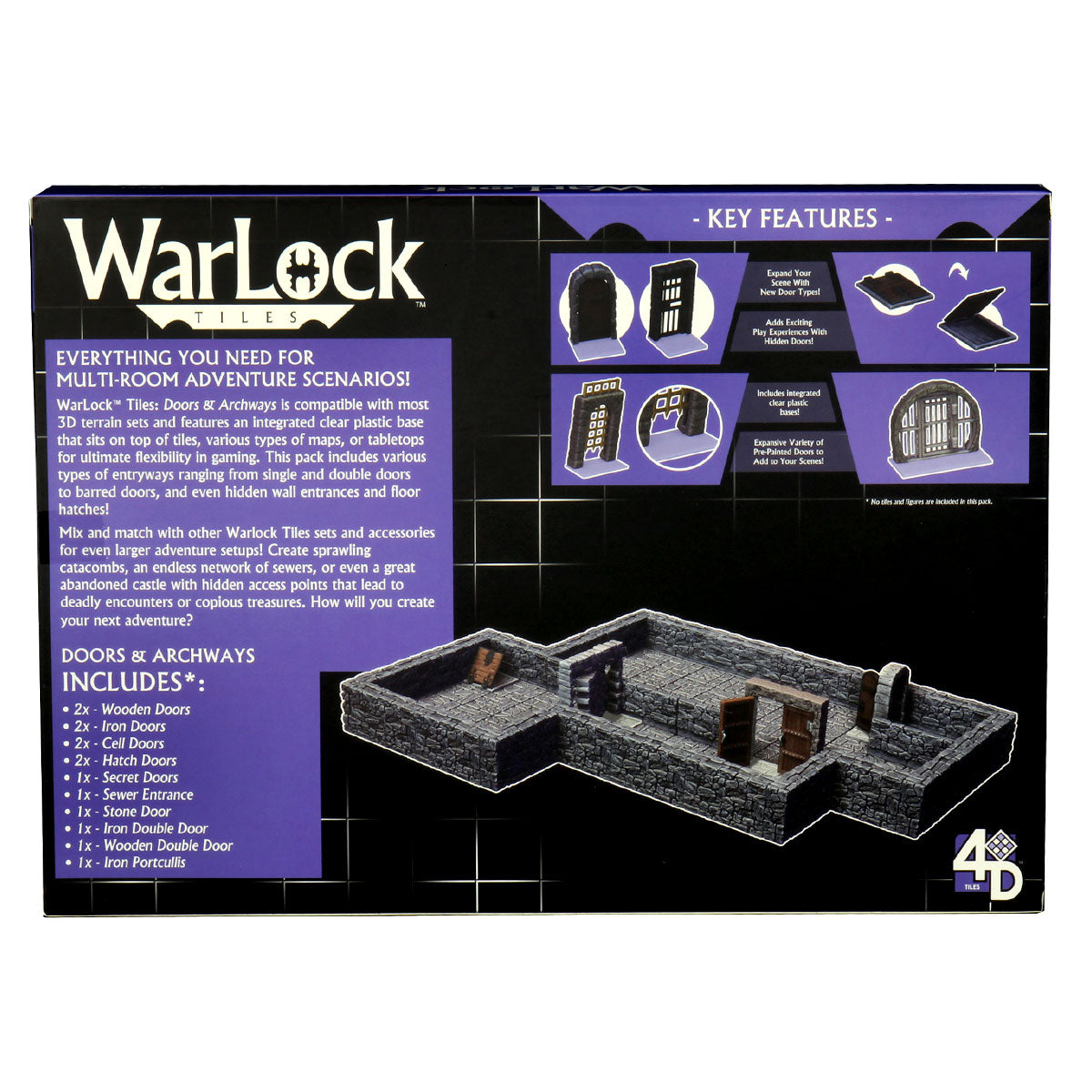 WarLock Tiles Doors and Archways