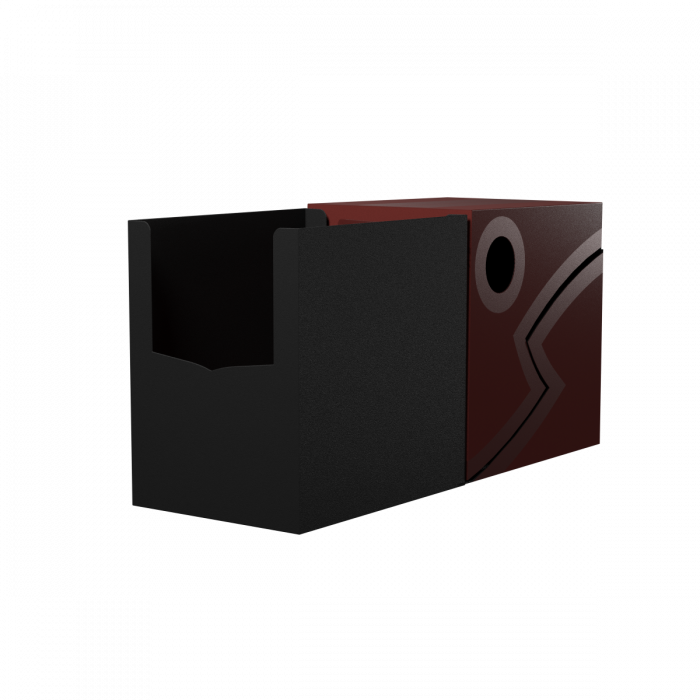 Dragon Shield: Deck Box – Double Shell – Blood Red/Black