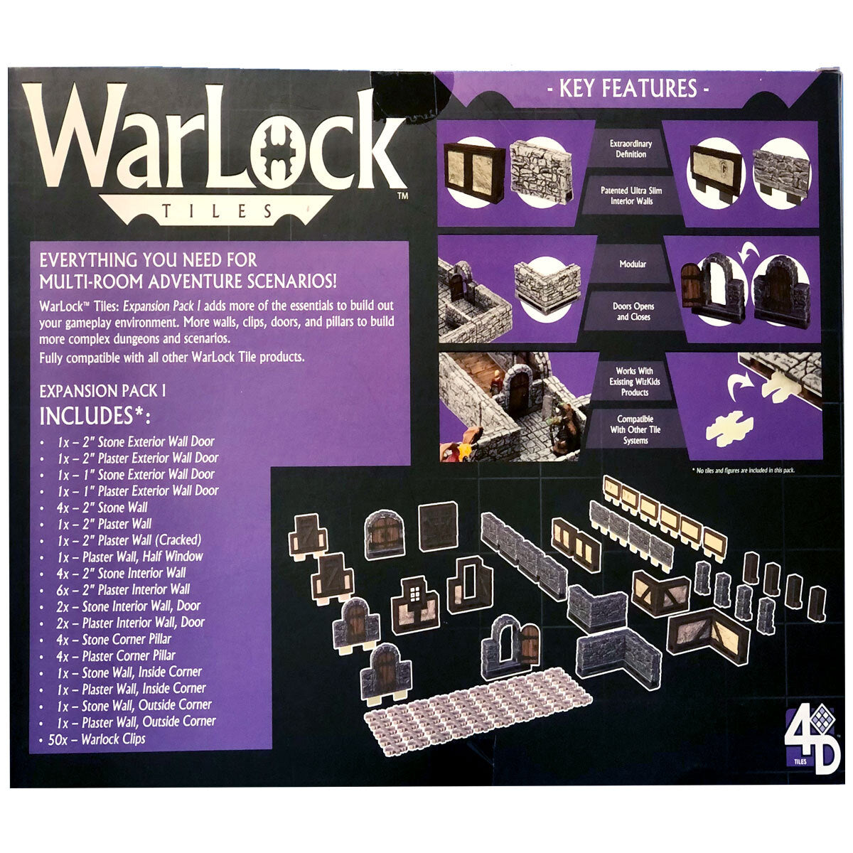 WarLock Tiles Expansion Pack I