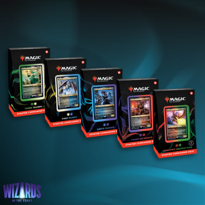 Magic Starter Commander 2022 Deck Display
