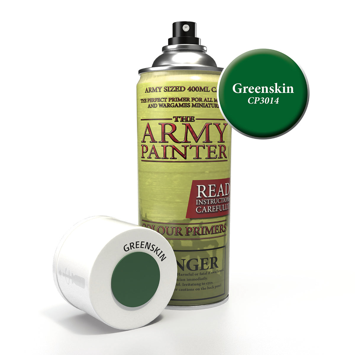 Army Painter Aerosol Spray Primer - Greenskin   400ml