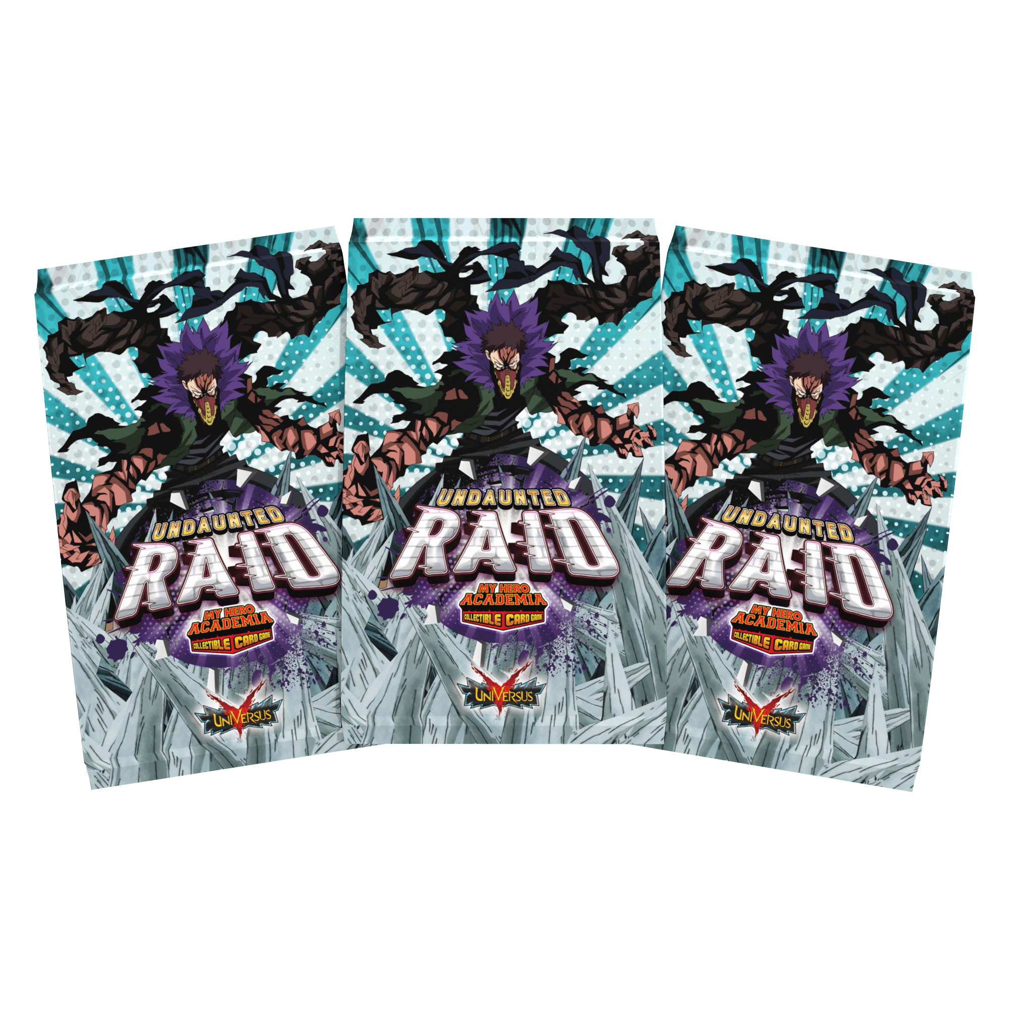 UniVersus My Hero Academia: Undaunted Raid Booster Display