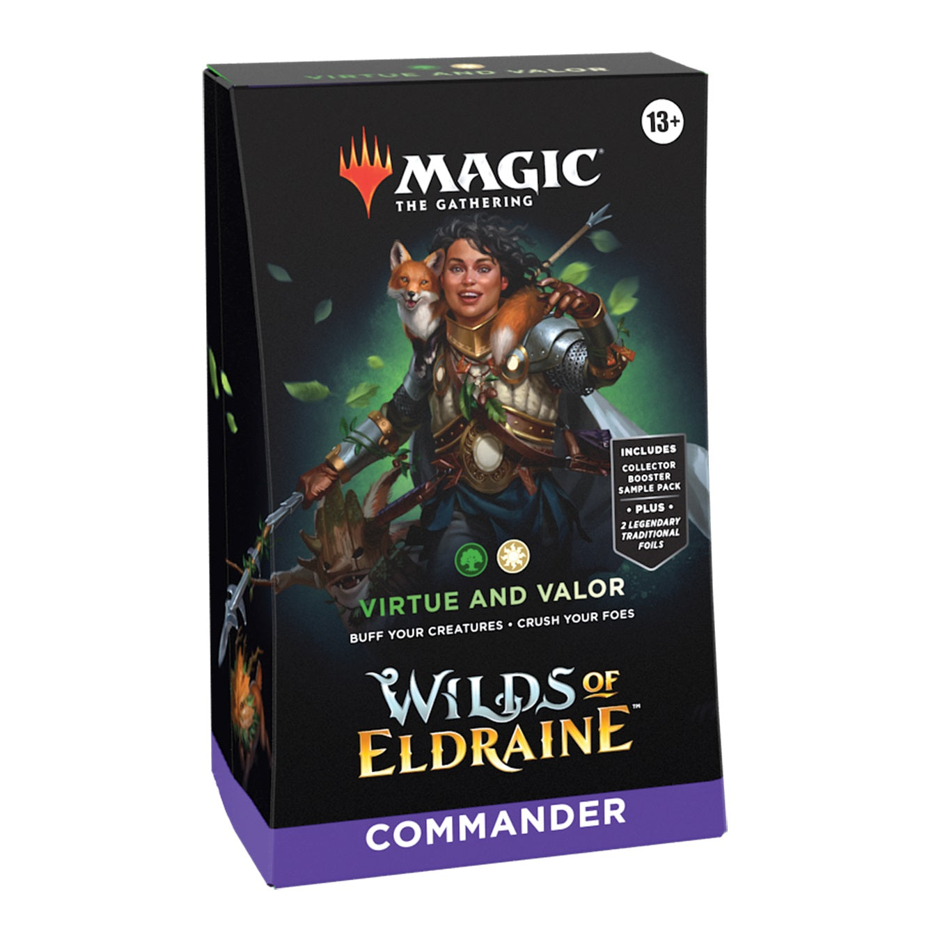 Magic Wilds of Eldraine Commander Deck Display