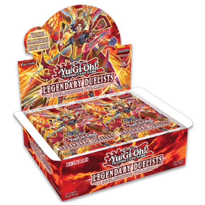 Yugioh - Soulburning Volcano Booster Display