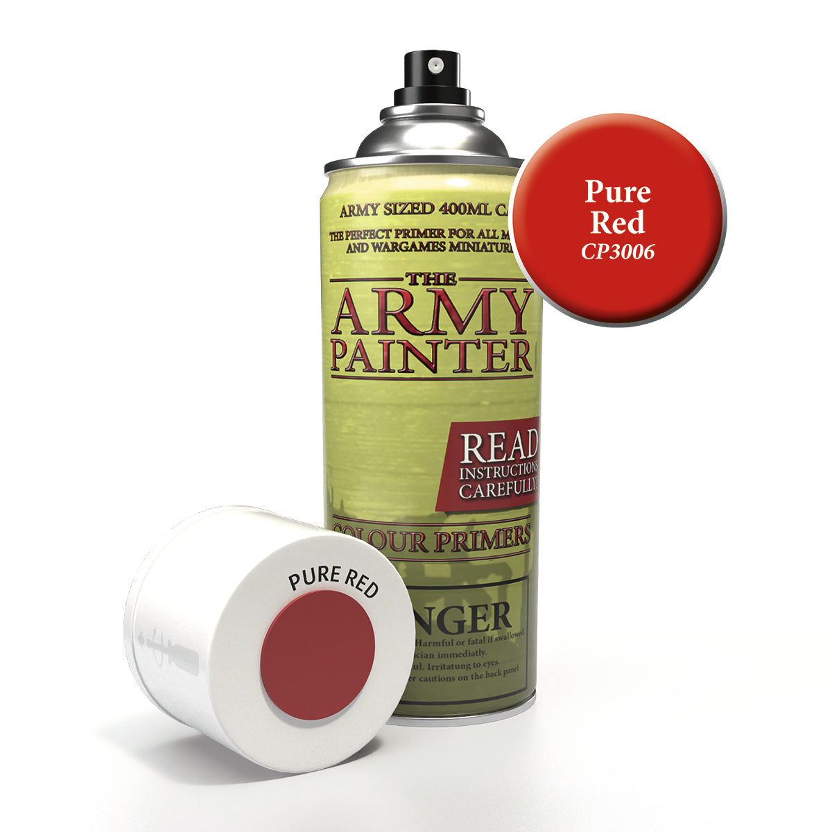 Army Painter Aerosol Spray Primer - Pure Red 400ml