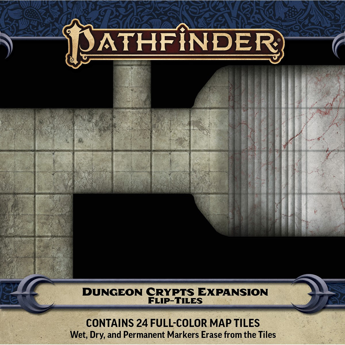 Pathfinder Accessories: Flip Tiles Dungeon Crypts Expansion – Little ...
