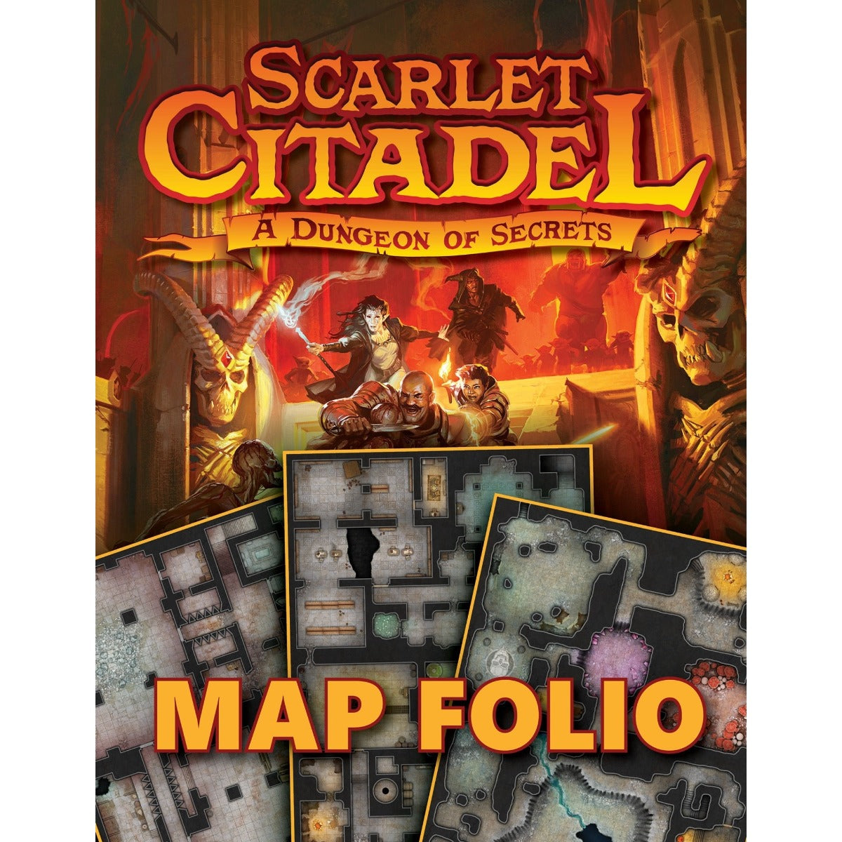 Kobold Press - Scarlet Citadel Map Folio