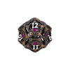 LPG Dice Dragon Eye Dice Set Tarnished Gold/Purple