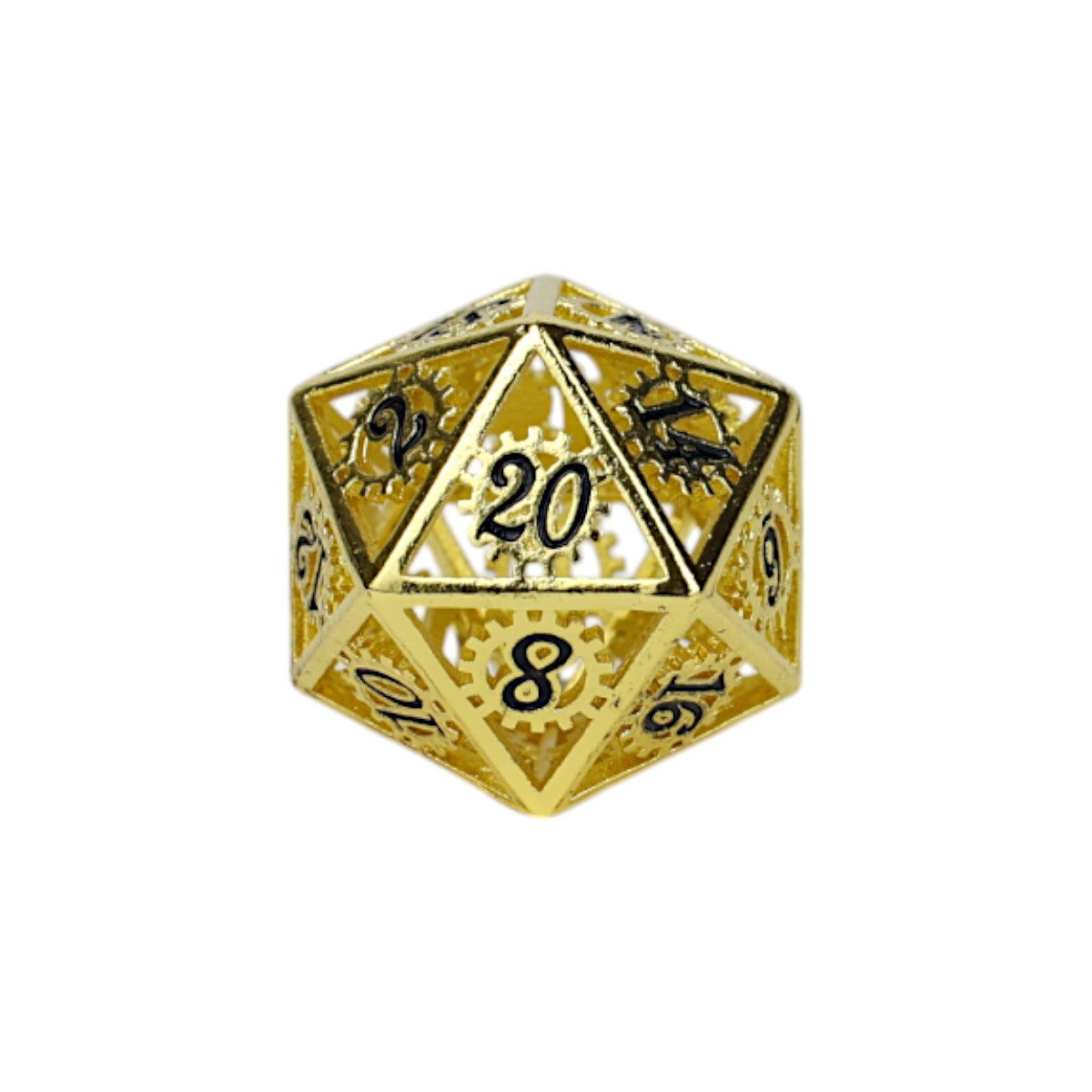 LPG Dice Clockwork Sun Dice Set Black/Gold