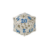 LPG Dice Dragon Rage Dice Set Steel/Blue