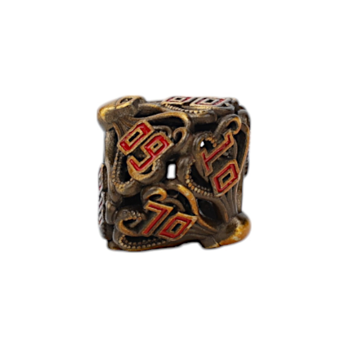 LPG Dice Tentacular Dice Set Ancient Bronze