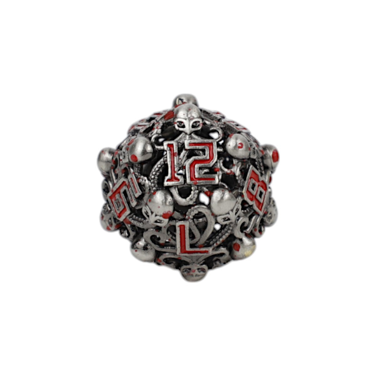 LPG Dice Tentacular Dice Set Bloodied Metal