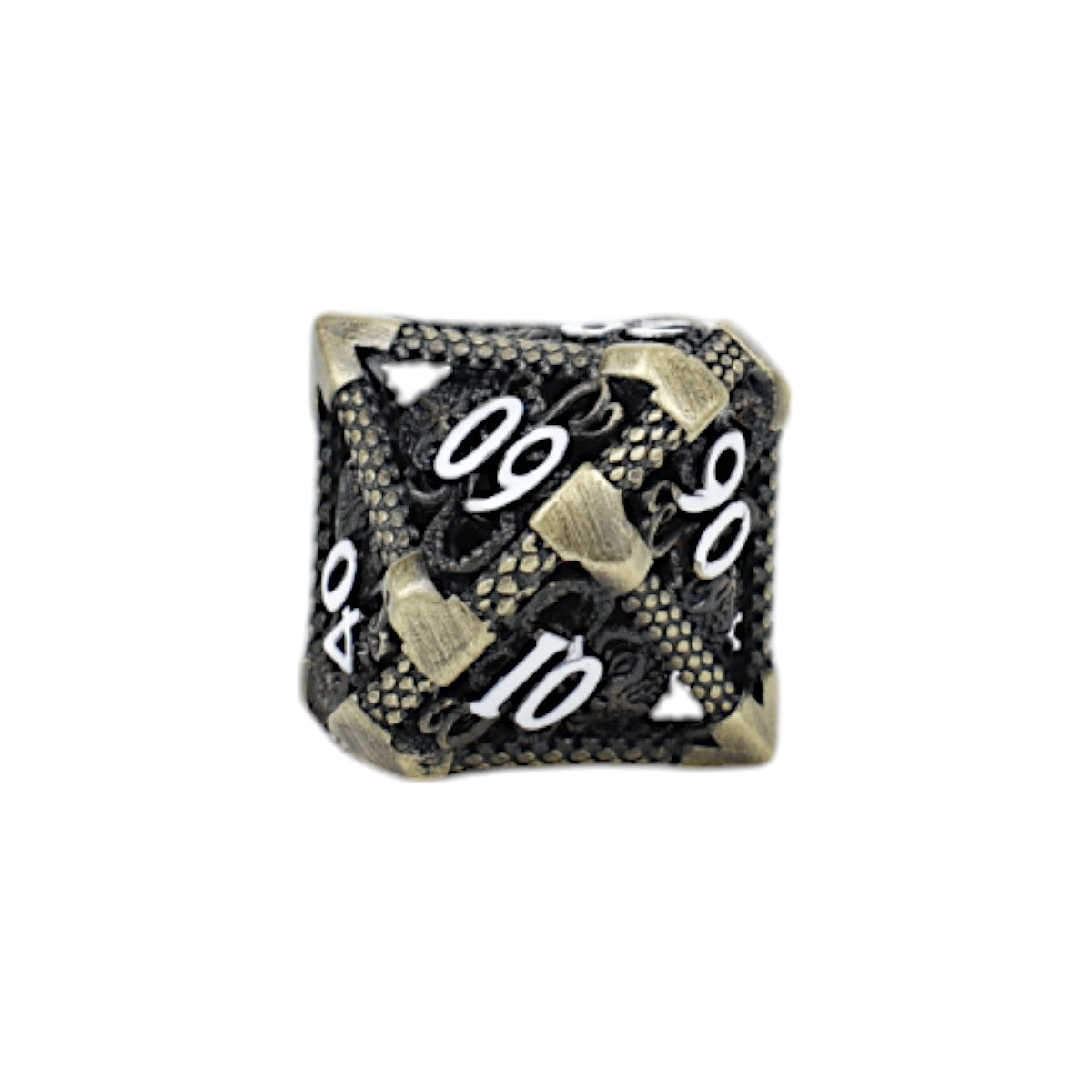 LPG Dice Strange Aeon Dice Set Tarnished Gold