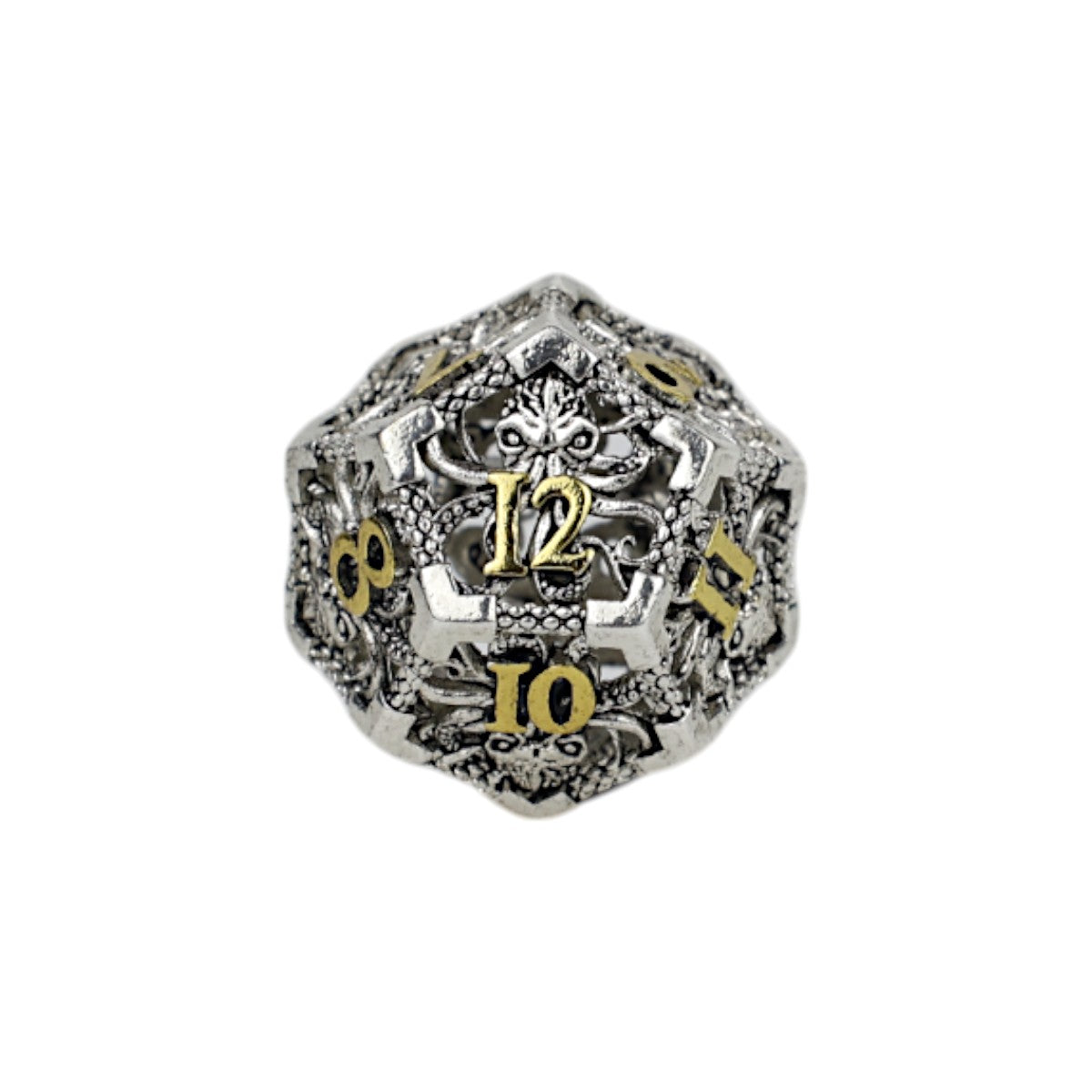 LPG Dice Strange Aeon Dice Set Chrome/Gold