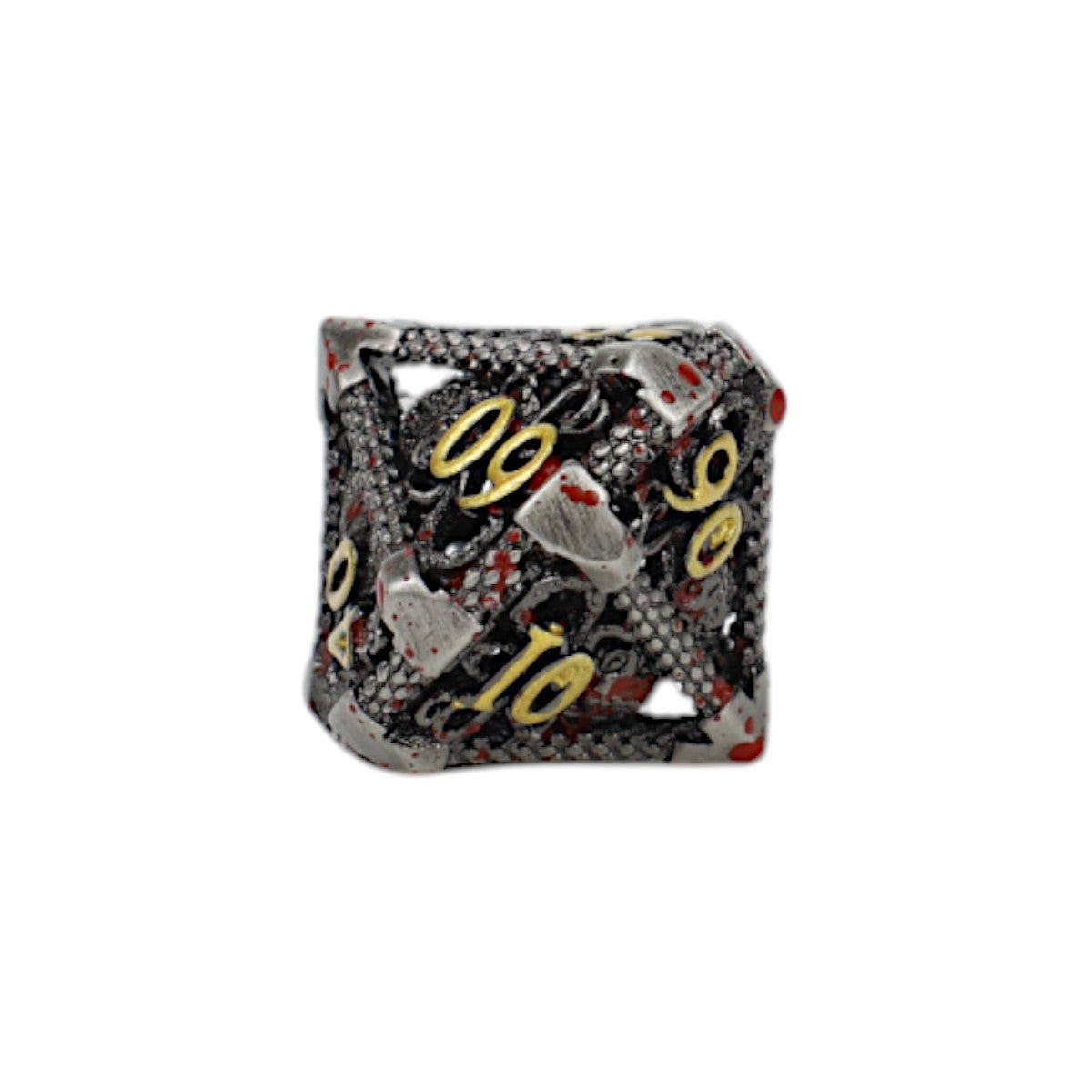 LPG Dice Strange Aeon Dice Set Bloodied Metal